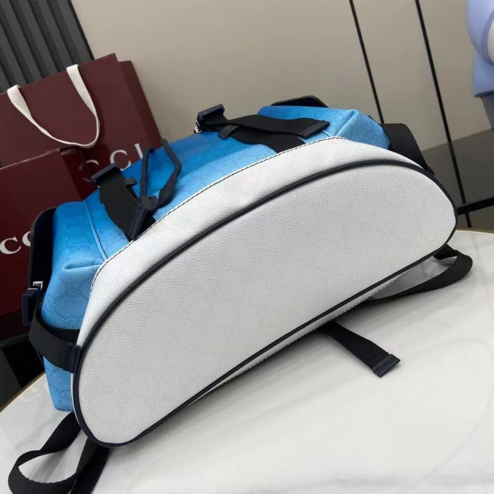 Mochila Gucci Chroma Azul 35x46x12cm