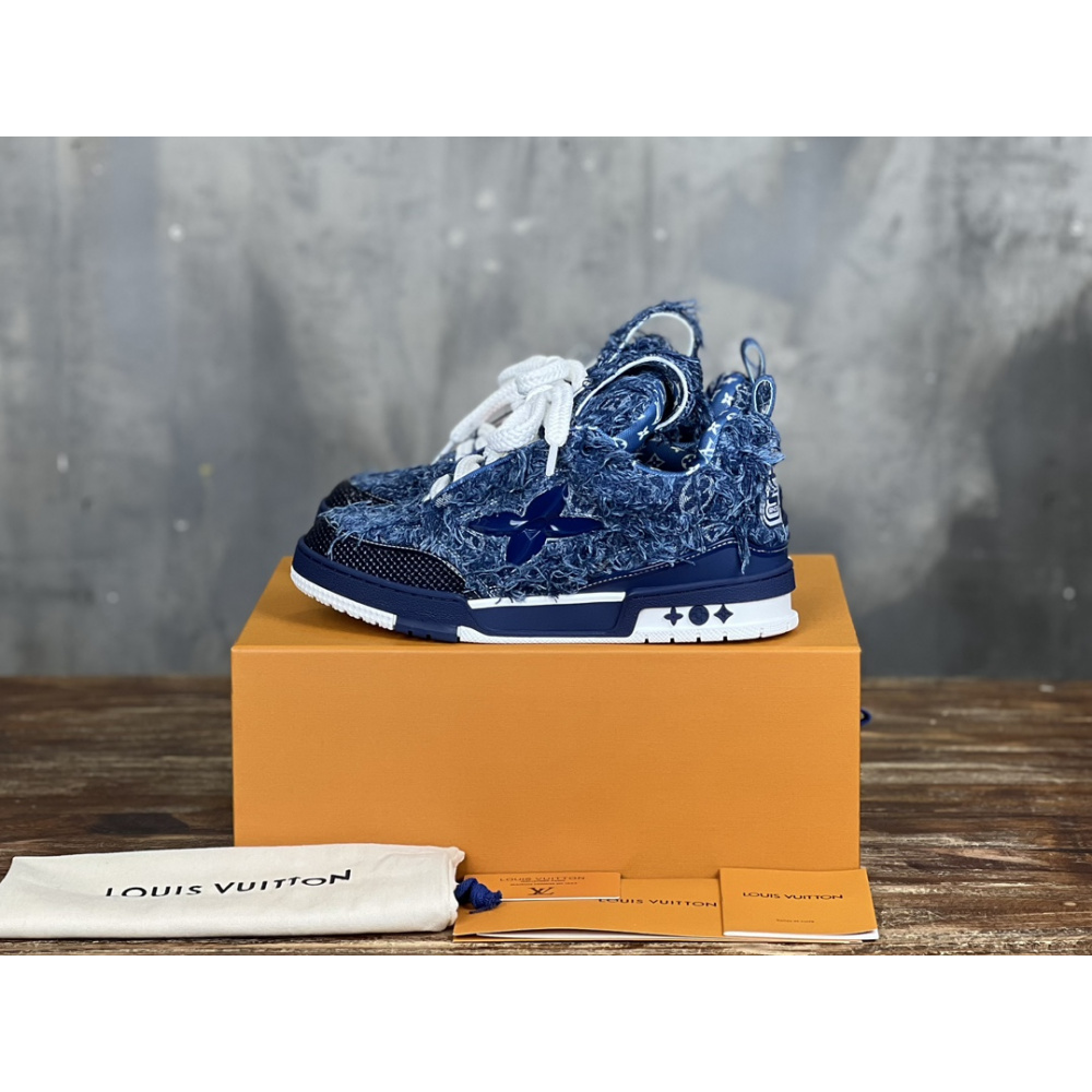 Tênis Louis Vuitton LV Skate Azul
