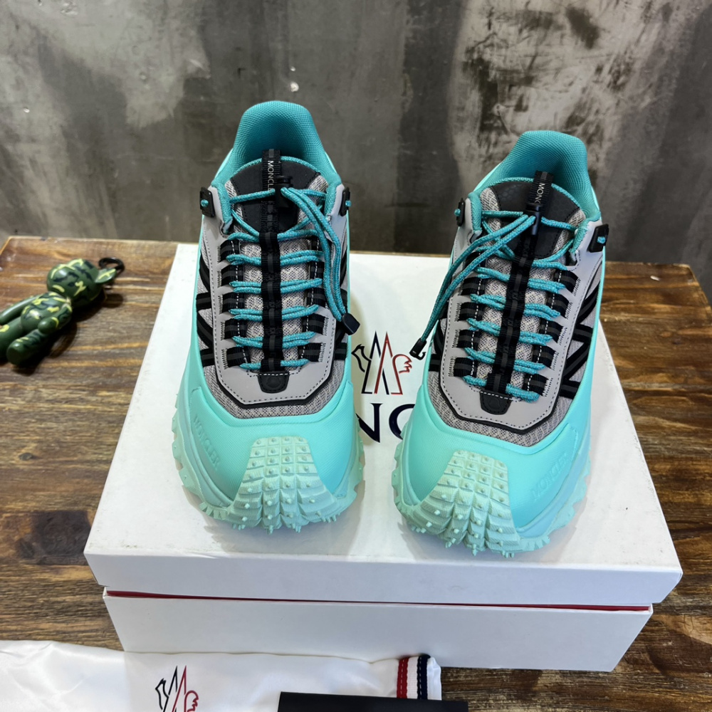 Tênis Moncler Trailgrip GTX Azul Fluorescente