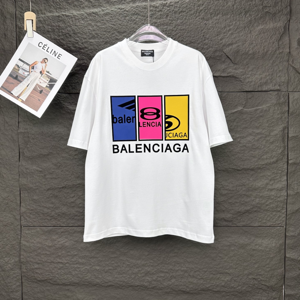 Camiseta de Algodão Balenciaga