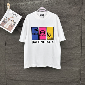Camiseta de Algodão Balenciaga