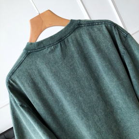Camiseta Gucci com Placa de Logo Verde
