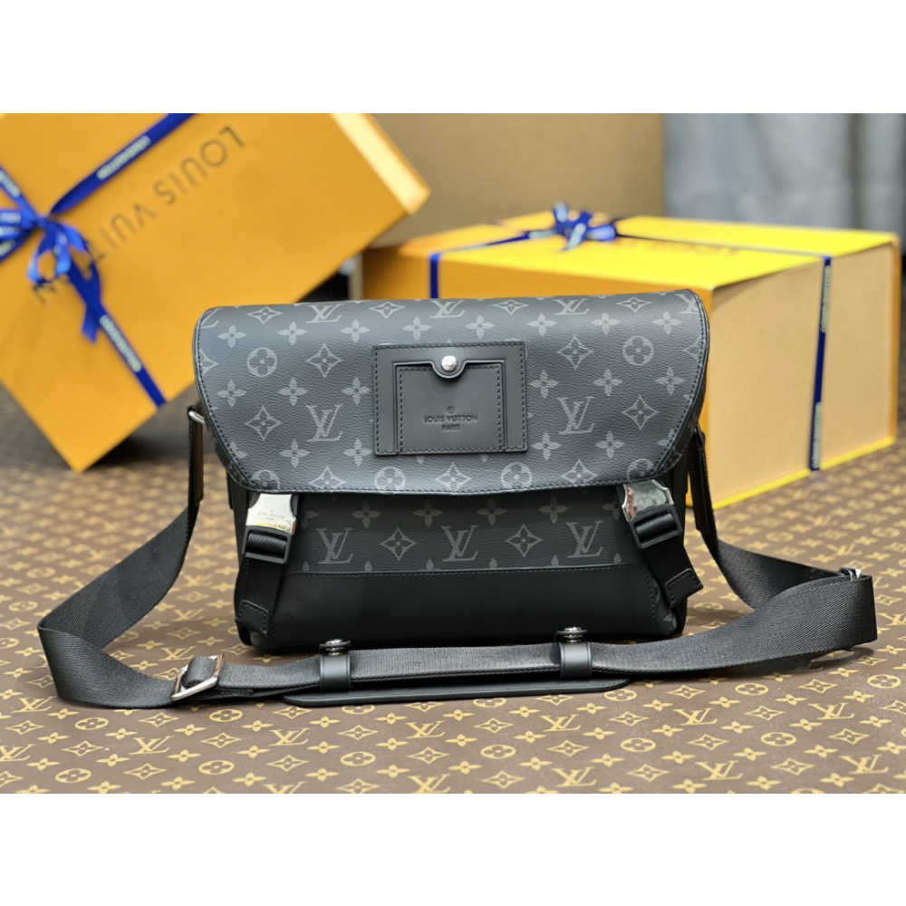 Bolsa Tiracolo Louis Vuitton Messenger Voyager Eclipse 33x22.5x11cm