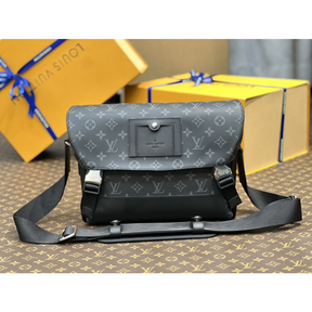 Bolsa Tiracolo Louis Vuitton Messenger Voyager Eclipse 33x22.5x11cm