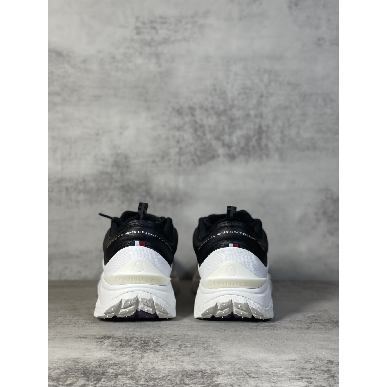 Tênis Moncler SSense Exclusive Preto/Branco Trailgrip Lite