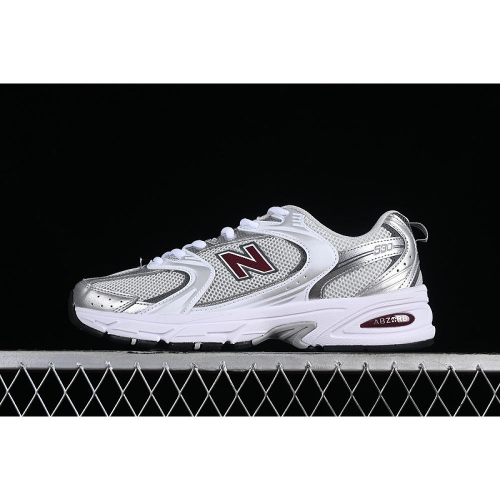 NB530 WHITE/GREY/SILVER/BLACK