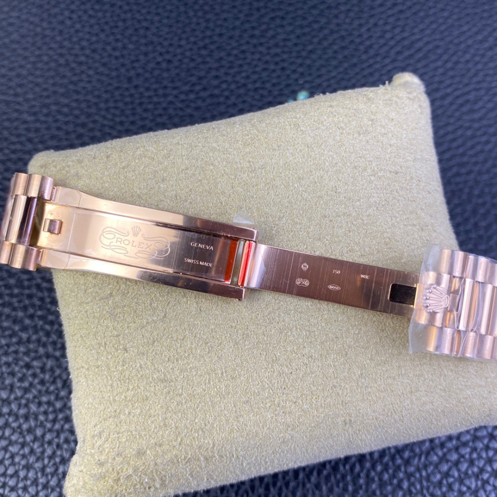 Rolex Day-Date Rosê/Verde Vivo