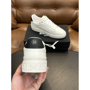 Tênis Balmain B-Court Branco/Preto