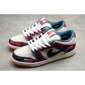 PARRA X DUNK LOW PRO SB ABSTRACT ART FIRE PINK