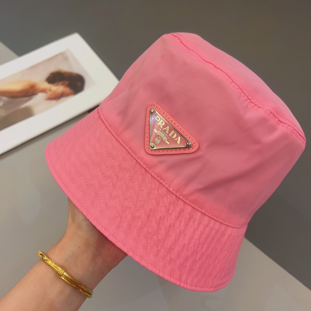 Bucket Prada Re-Nylon Rosa
