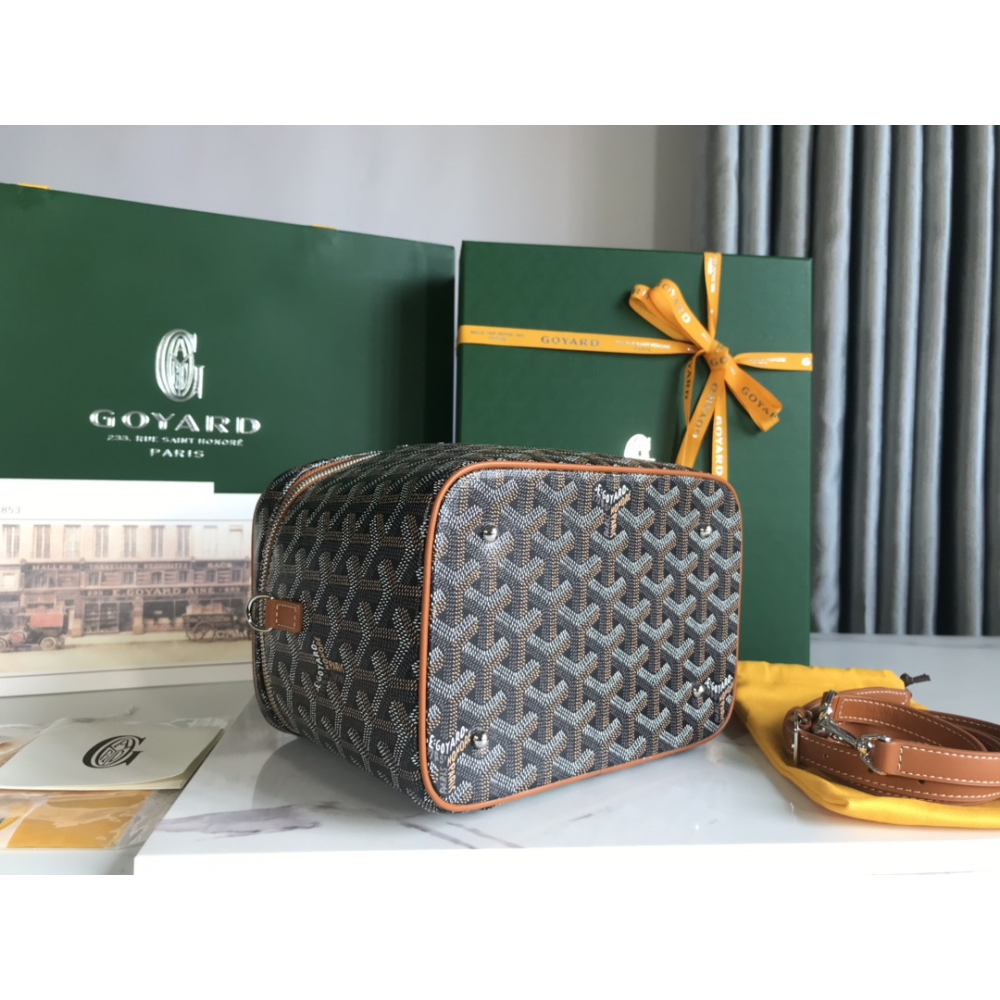 Bolsa Goyard Necessaire Goyardine Muse 20x14x16cm (cinco cores)