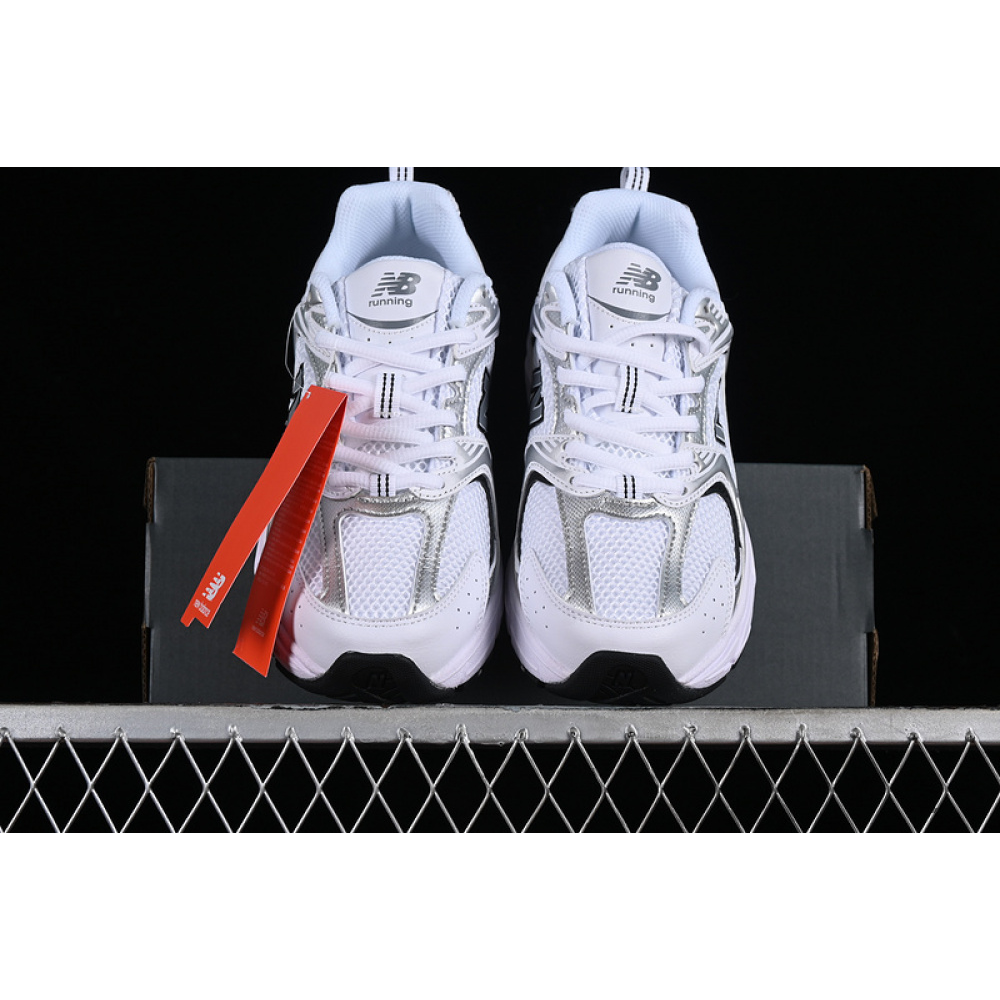 NB530 WHITE/SILVER/BLACK