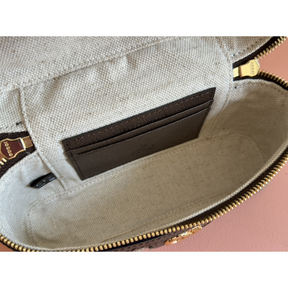 Bolsa Gucci Tote Ophidia Mini Marrom NEW 2025 20x12x6cm