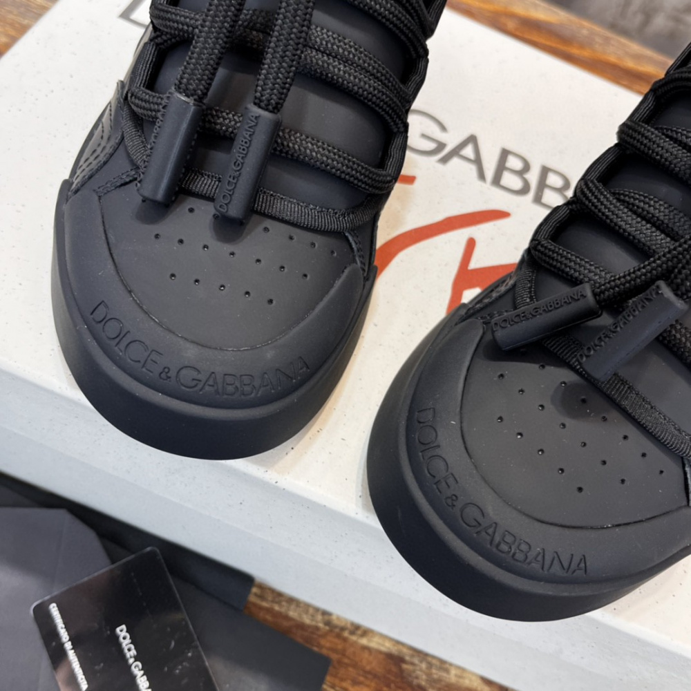 Dolce&Gabbana Tênis cano Baixo Preto