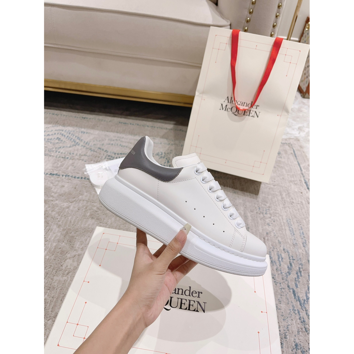 Tênis Alexander Mcqueen White