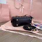 Bolsa MiuMiu Tote Arcadie 22x10.5x7.5cm (Preta e outras cores)