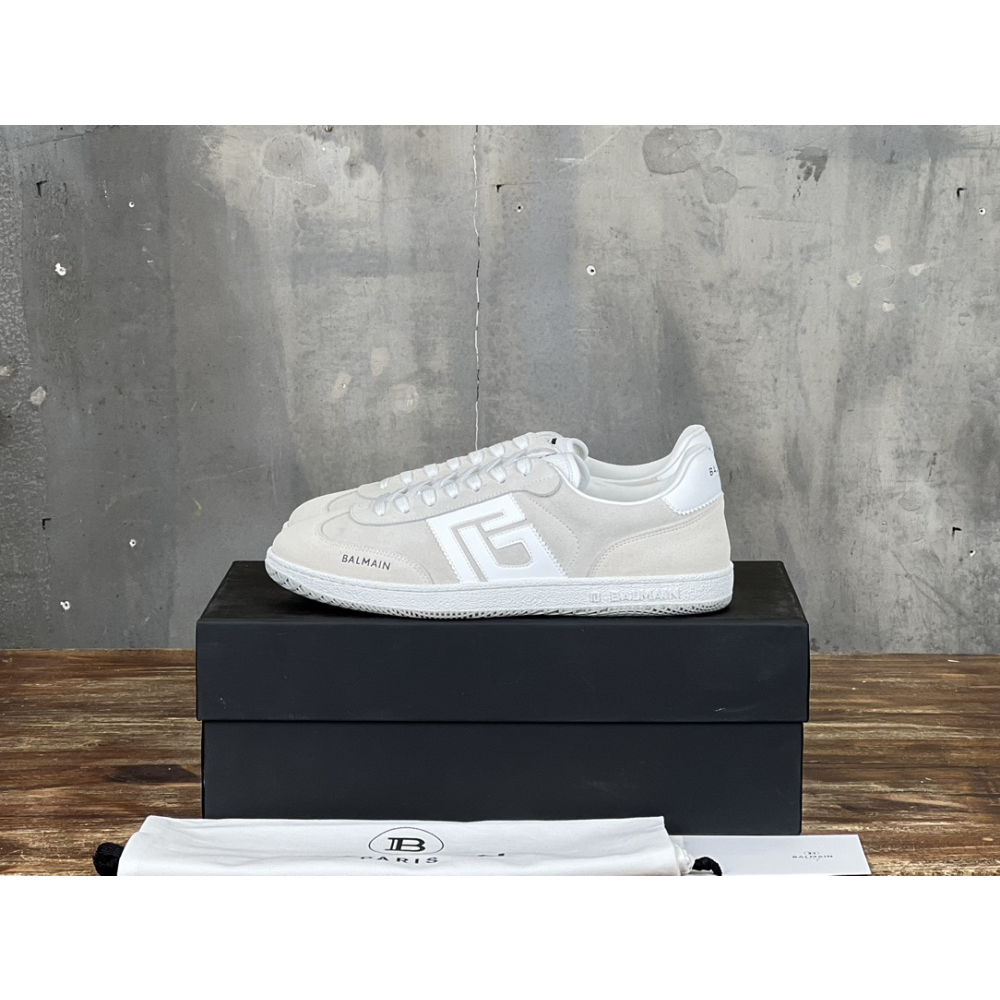 Balmain Tênis Swan Off