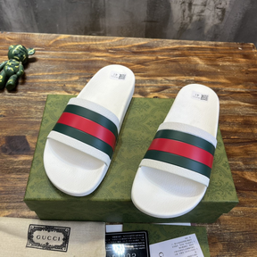 Gucci Slide Clássica Branca