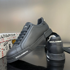 Dolce&Gabbana Tênis Portofino Preto com logo