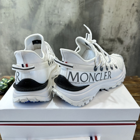 Tênis Moncler Trailgrip Lite 2 Low Top com Cadarço Branco