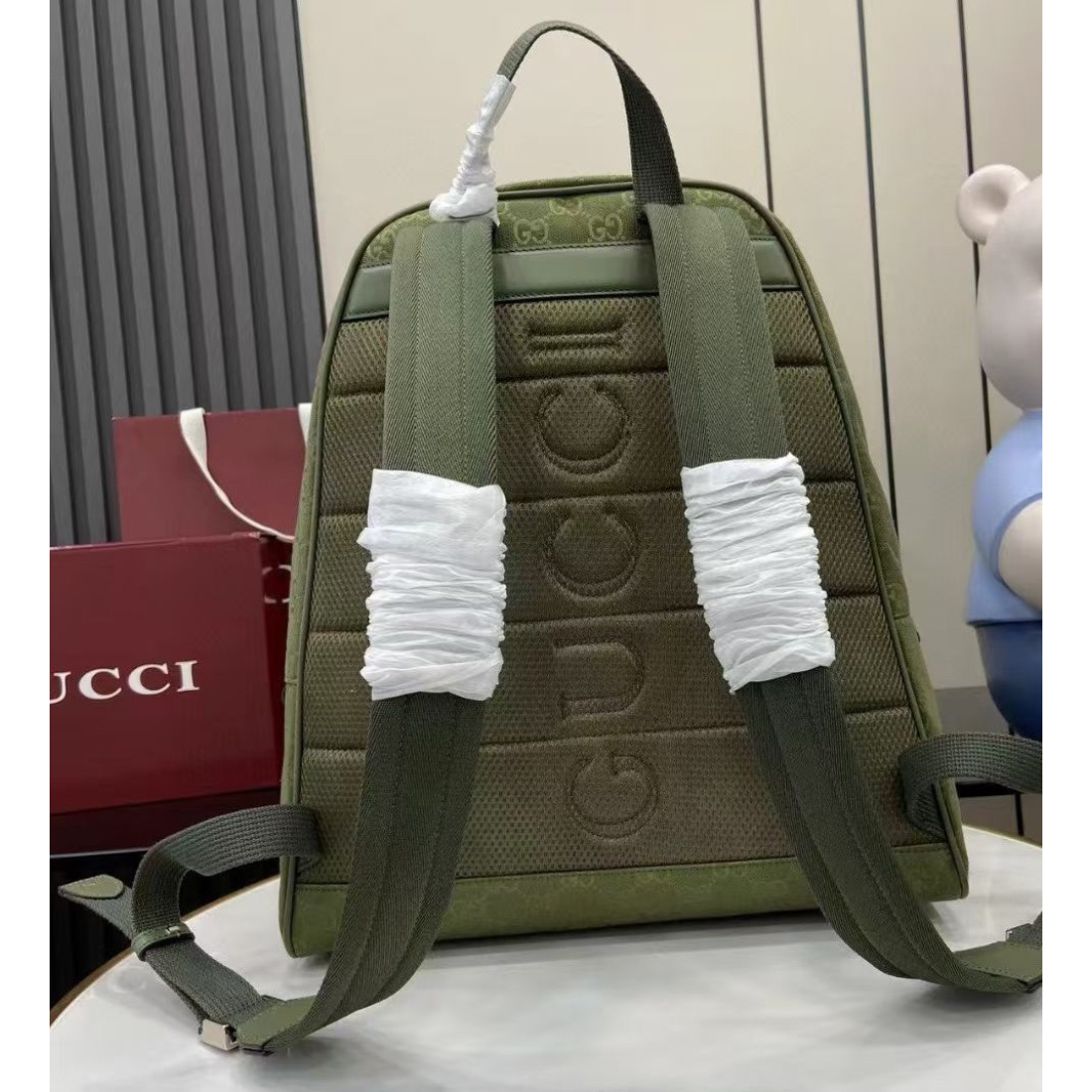 Mochila Gucci Forest Verde 35x40x20cm