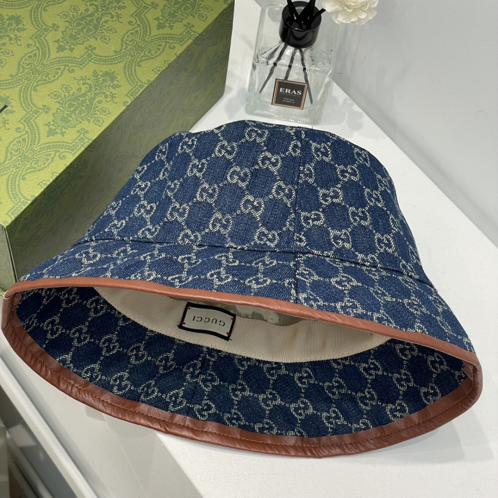 Bucket Gucci GG Canvas Azul