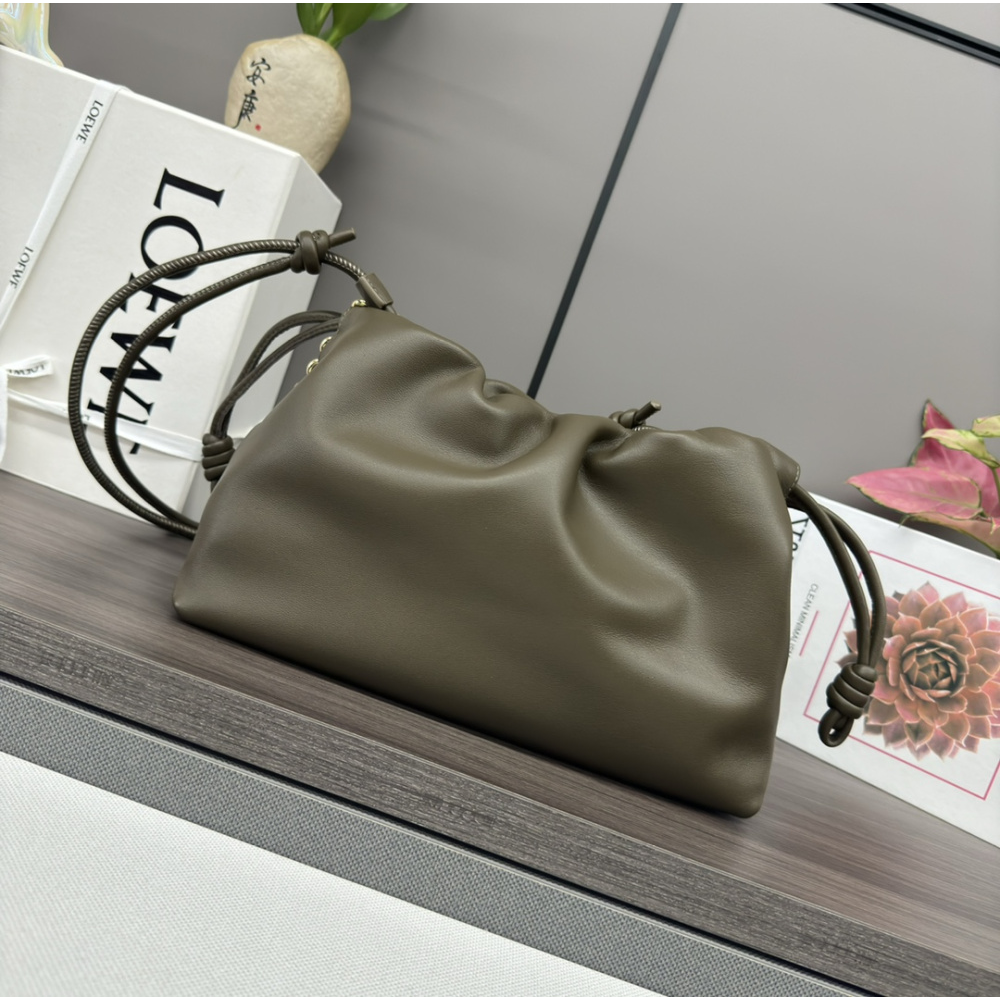 Bolsa Loewe Tiracolo Flamenco Purse  30x10.5x20CM (Verde e outras cores)