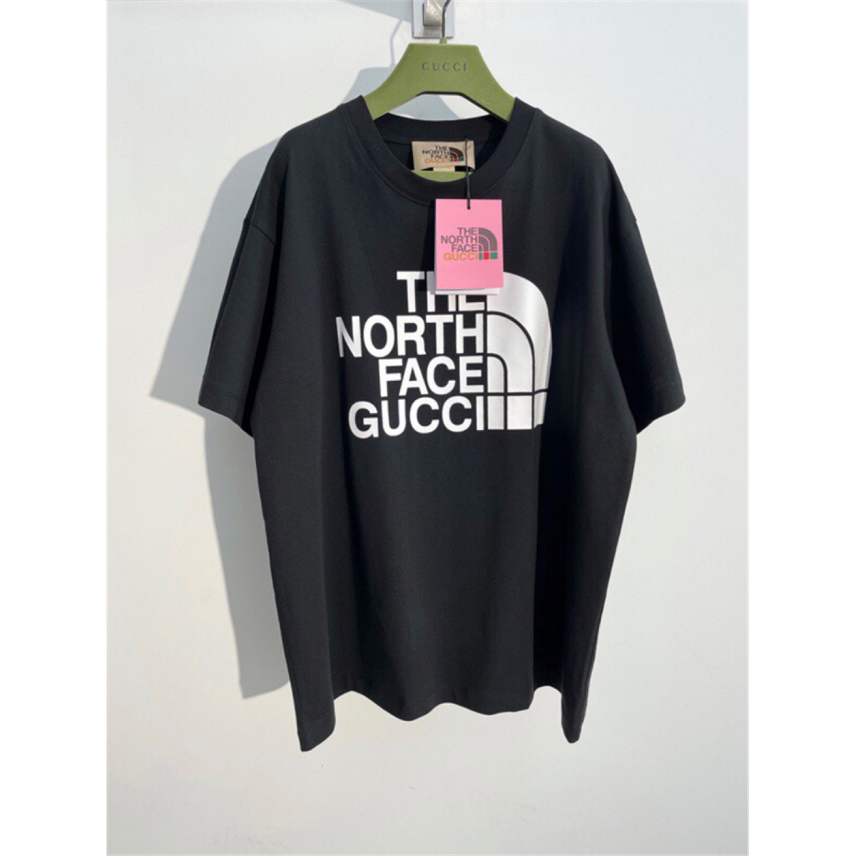 Camiseta em algodão The North Face Gucci Preta