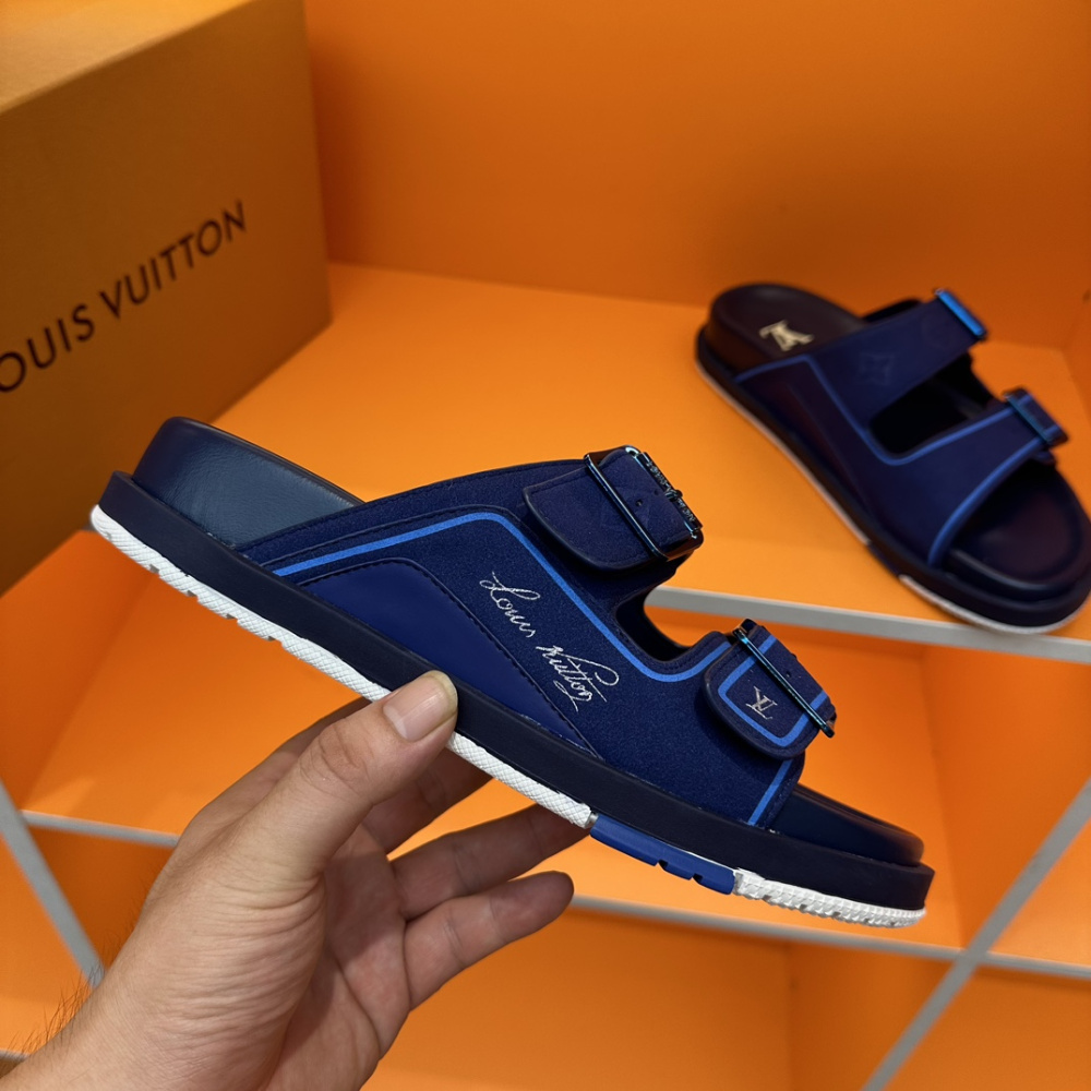 Chinelo Lv Trainer Azul