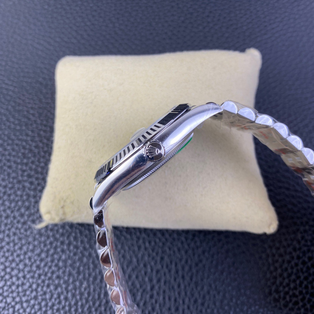 Rolex Datejust Prata/Azul