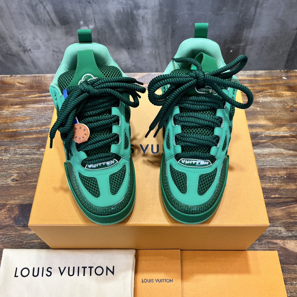 Tênis Louis Vuitton LV Skate Verde