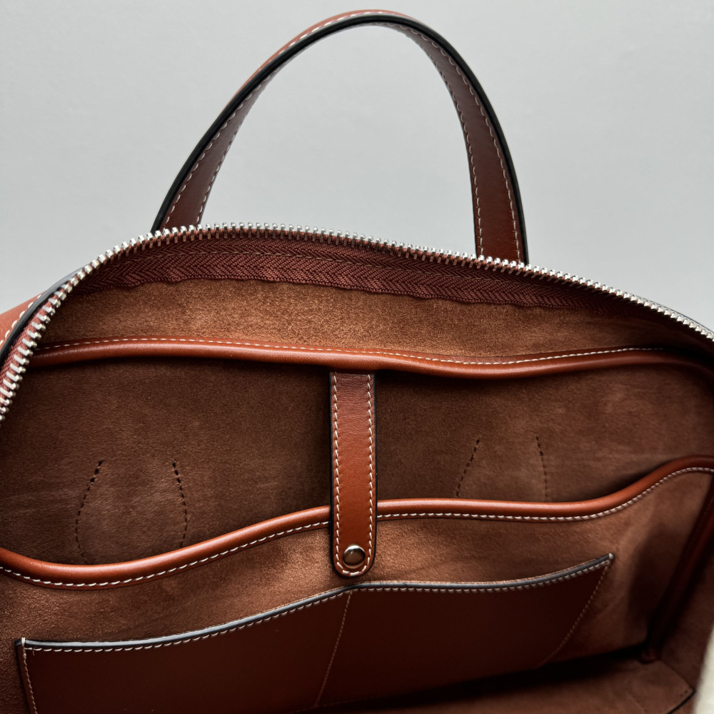 Bolsa Celine Bowling em Couro 41x22.5x23cm (2 cores)