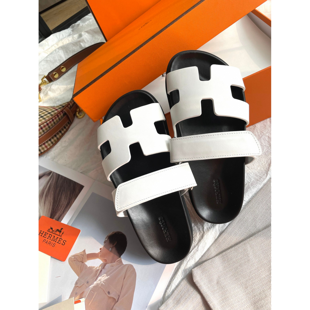 Sandália Hermès Chypre Branca