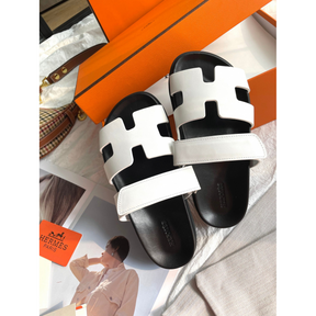 Sandália Hermès Chypre Branca