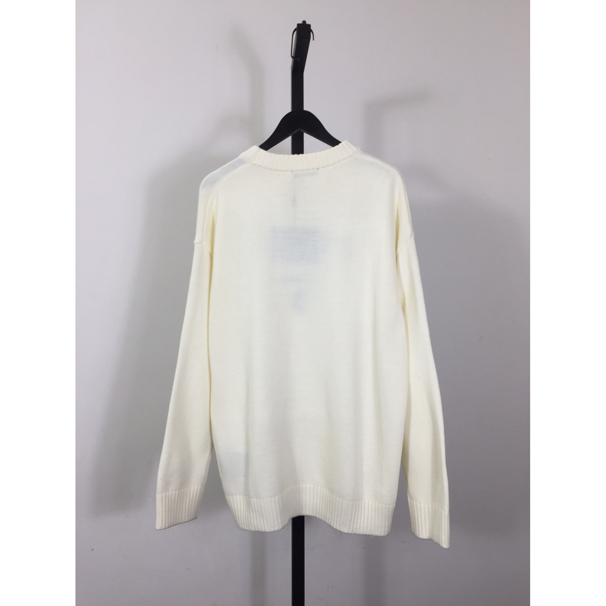 Moletom Prada com Logotipo Bordado Branca