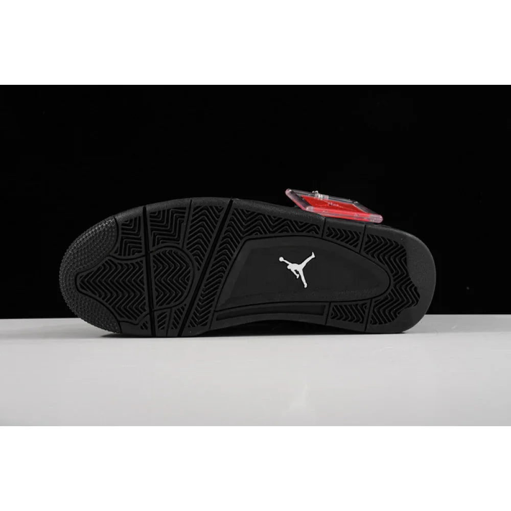 AIR JORDAN RETRO 4 BLACK CAT BLACK/BLACK