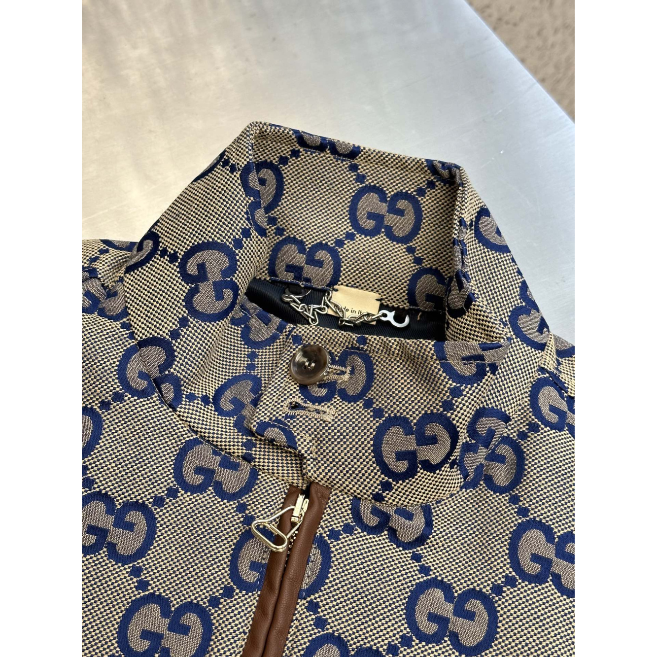 Casaco Gucci Maxi GG Canvas Cotton-blend