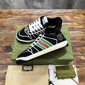 Tênis Gucci Screener With Web Neoprene Preto