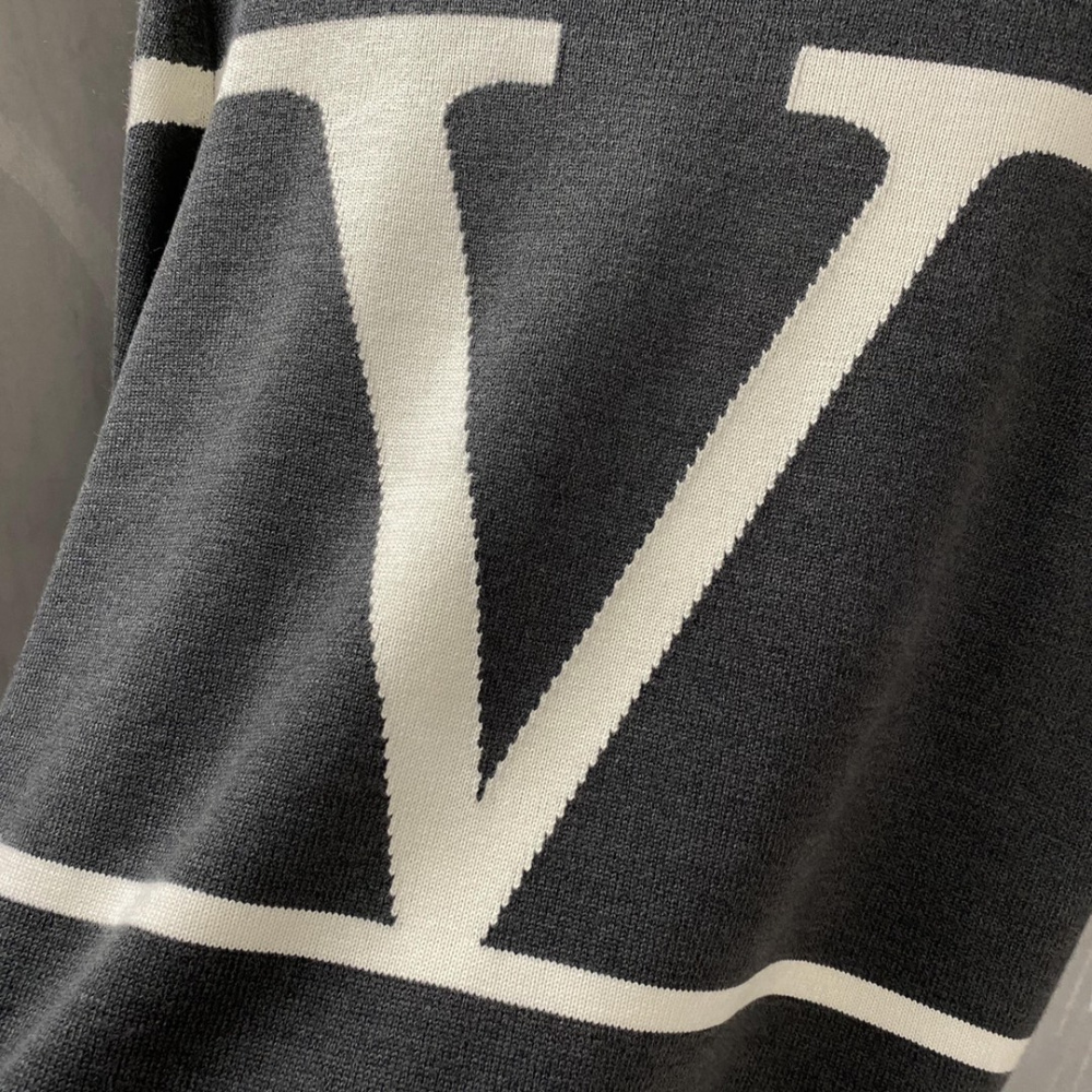 Moletom Valentino VLogo em Cashmere Cinza