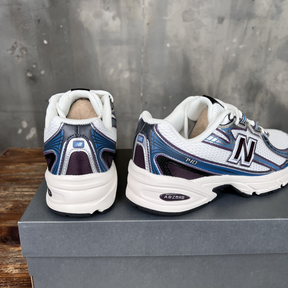 Tênis New Balance NB 740 Branco/Azul/Roxo