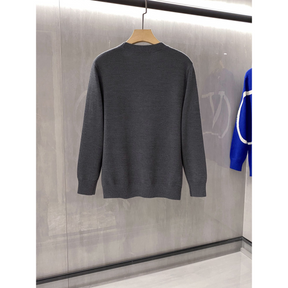 Moletom Valentino VLogo em Cashmere Cinza