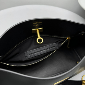 Bolsa Balenciaga de Ombro Bel Air em Soya 35x17x10cm (2 cores)