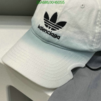 Boné Balenciaga x Adidas Branco
