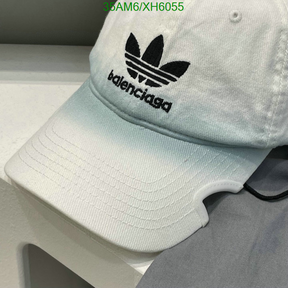 Boné Balenciaga x Adidas Branco