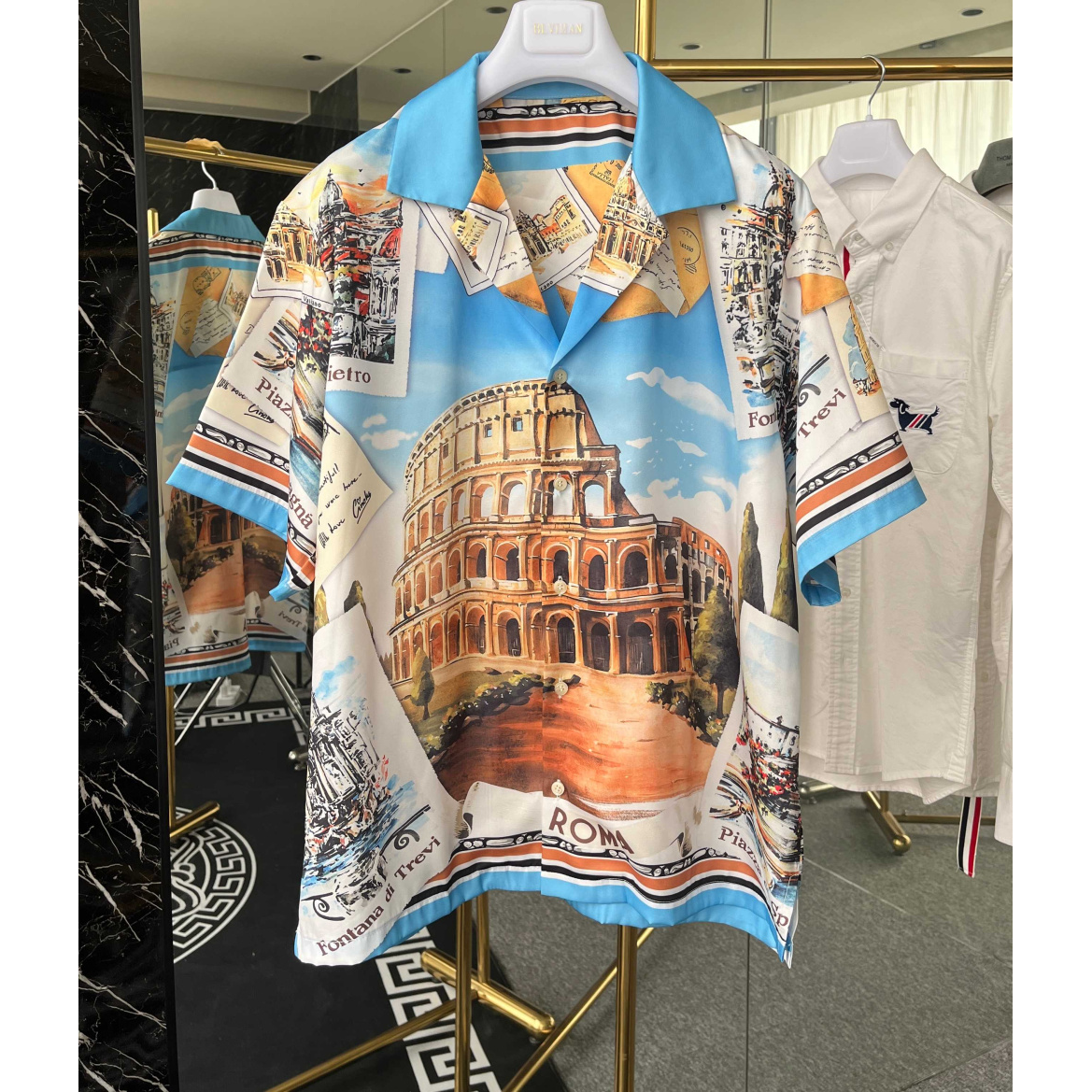 Conjunto Dolce & Gabbana D&G Camisa e Bermuda summer 2024 Limited Series