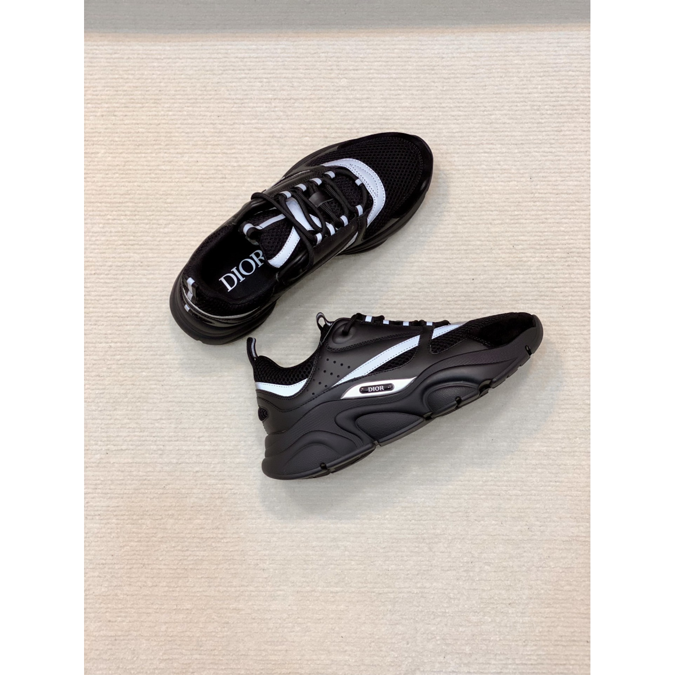 Dior Tênis B22 Preto