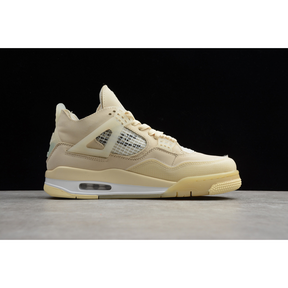 OW X AIR JORDAN 4 SP SAIL/MUSLIN-WHITE-BLACK