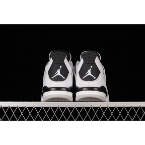 AIR JORDAN 4 RETRO MILITARY BLACK WHITE/BLACK-NEUTRAL GREY