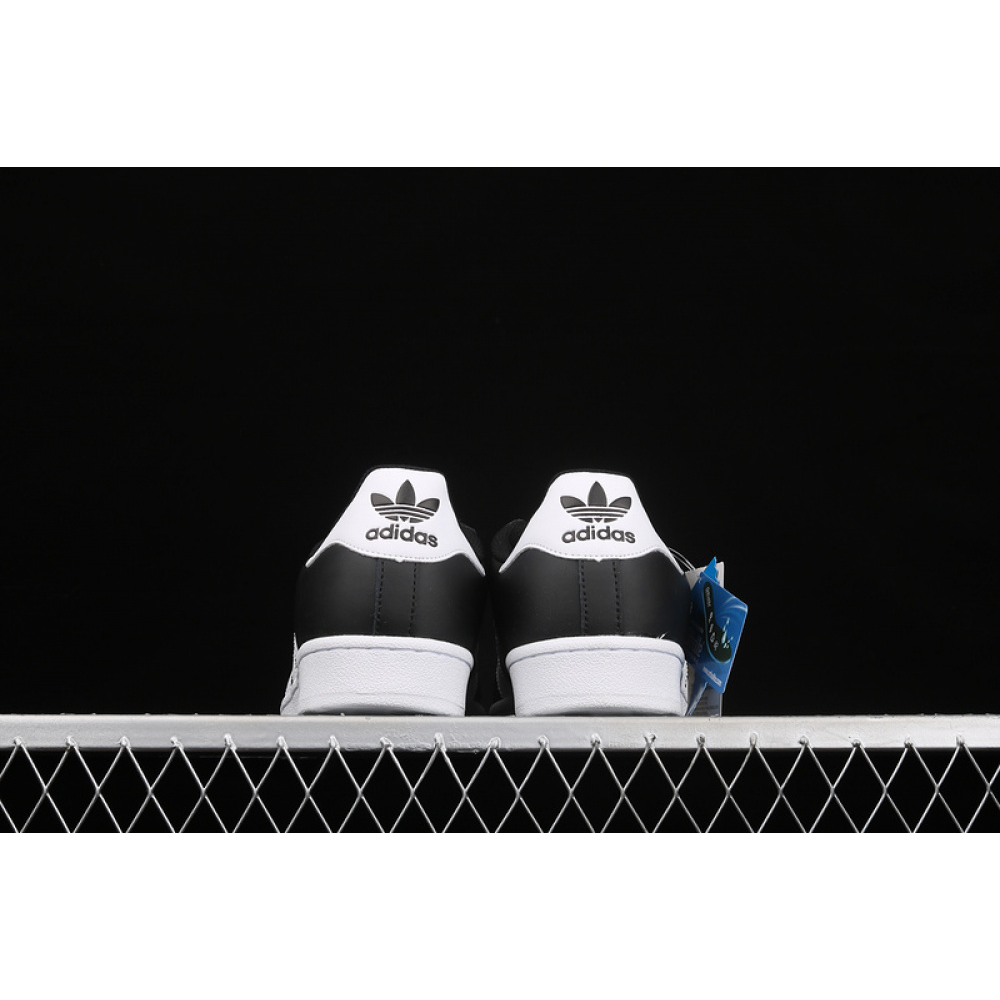 ADIDAS SUPERSTAR SHOES CORE BLACK/CLOUD WHITE