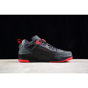 AIR JORDAN SPIZIKE LOW CNY YEAR OF THE DRAGON BLACK/GYM RED/COOL GREY/SAIL